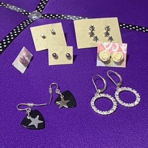 Assorted Earrings Set - Bundle of 7 Pairs